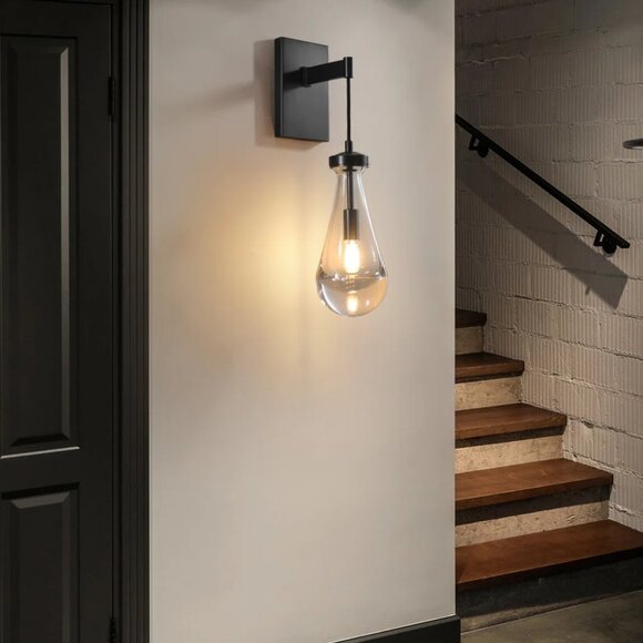 Raindrop Wall Sconce set of 2 - Picture 2 of 5